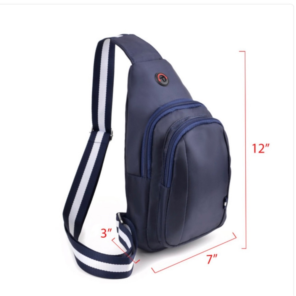 Must Have! Crossbody Navy Blue Sling Bag!
